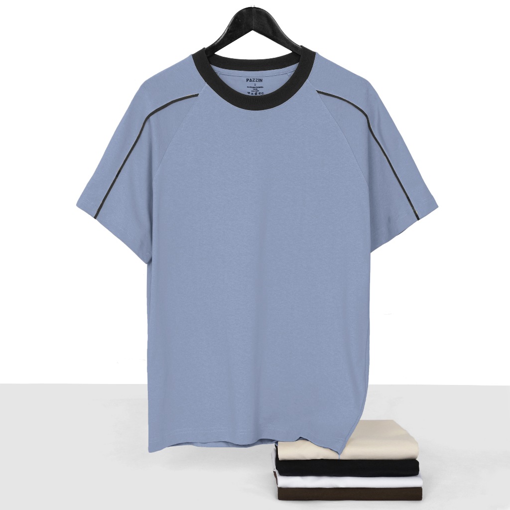 Áo Thun Cổ Tròn Thiết Kế Premium Tay Ngắn Chất Cotton Vải Mềm Mịn Thoải Mái