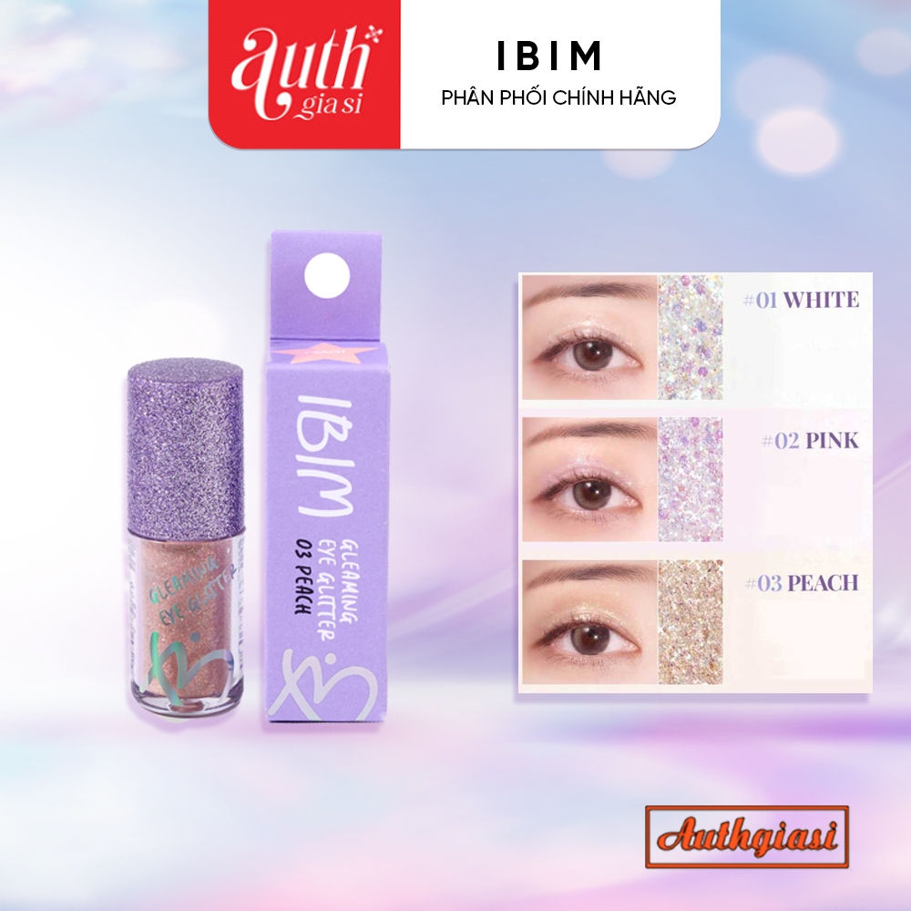 Gel nhũ mắt IBIM Gleaming Eye Glitter tạo điểm nhấn quyến rũ sanh chảnh