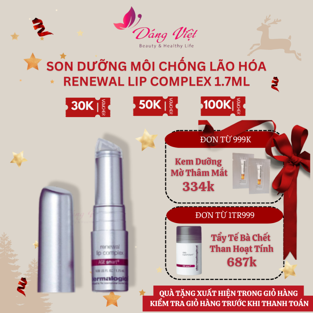 Son Dưỡng Môi Chống Lão Hóa Dermalogica Renewal Lip Complex