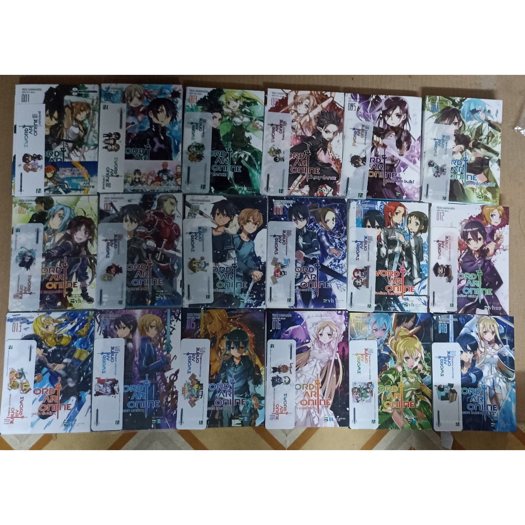Sword art online t1 tới t18