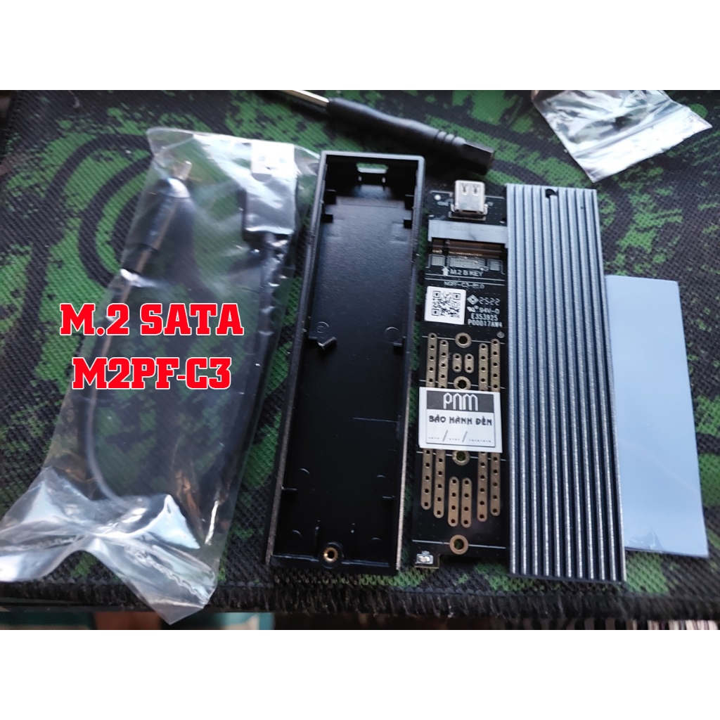 BOX SSD M.2 NVME và M.2 SATA ORICO Type-C M2PJ-C3 và M2PJM-C3