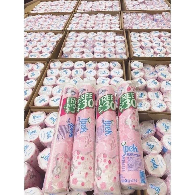 Bông Tẩy Trang IPEK Cotton Pads Thổ Nhĩ Kỳ 150 Miếng