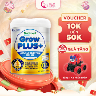 Sữa bột nutifood growplus+ vàng sữa non 0+ cho bé từ 0-12 tháng lon 800g