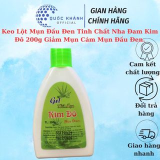 Keo lột mụn đầu đen tinh chất nha đam kim đô 200g giảm mụn cám mụn đầu đen.