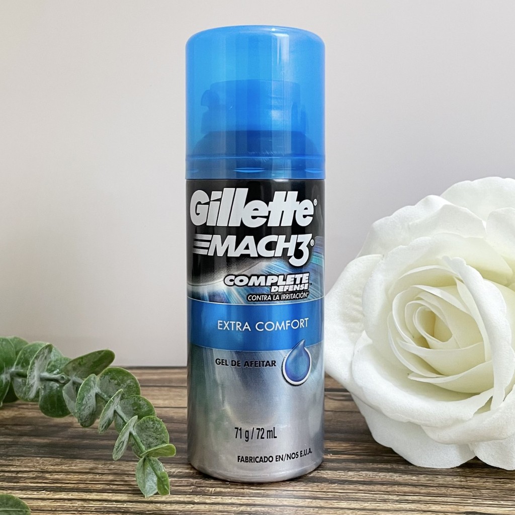 Gel cạo râu Gillette Mach3 extra comfort kem tạo bọt cạo râu của Mỹ extaste