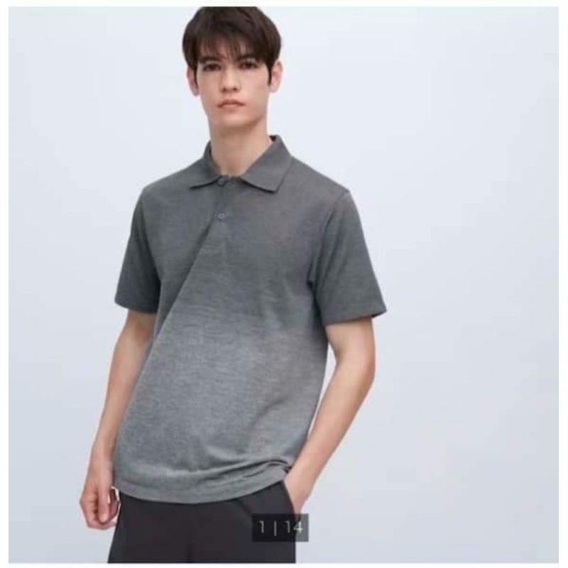 Áo polo nam Uni thun lạnh Dry Ex