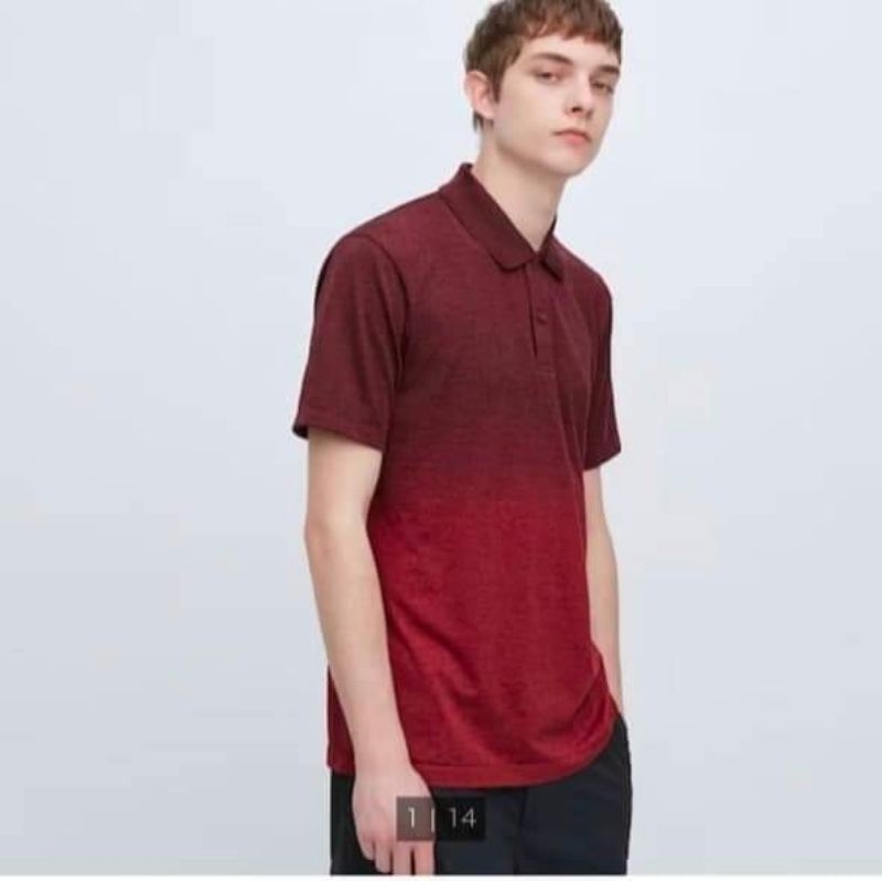Áo polo nam Uni thun lạnh Dry Ex