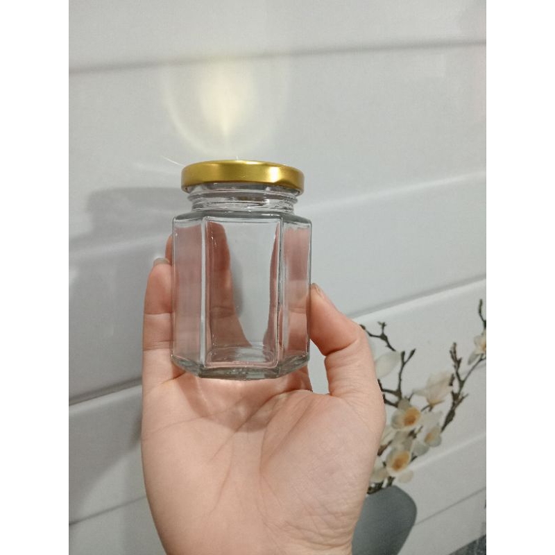 Combo 50 hũ thủy tinh 100ml Lục Giác.