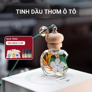 Tinh dầu nước hoa treo xe hơi ô tô Chillme khuếch tán hương thơm tự nhiên khử mùi chống say xe