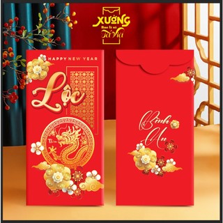 [COMBO 10 ] Bao Lì Xì 2024 Tết Giáp Thìn May Mắn