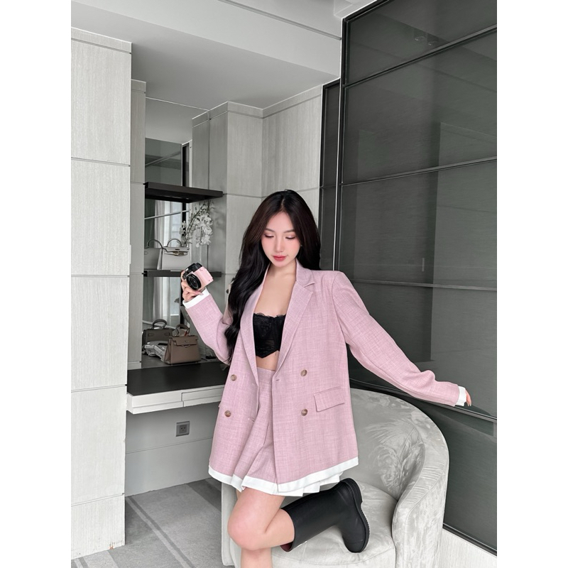 SÉT ÁO VEST + CHÂN VÁY - J05276