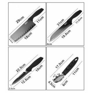 Bộ dao Buck-I Knife 5 món