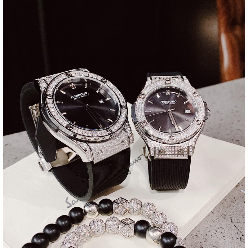 ĐỒNG HỒ NAM NỮ HANBORO BY HUBOLER WATCH FOR COUPLE