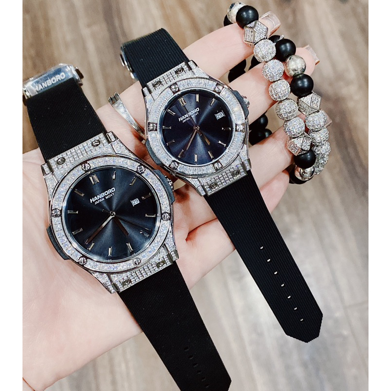 ĐỒNG HỒ NAM NỮ HANBORO BY HUBOLER WATCH FOR COUPLE