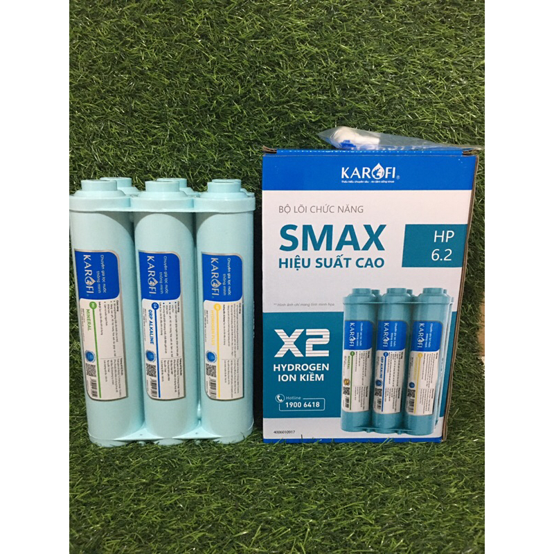 Cụm 6 lõi lọc chức năng Smax hiệu suất cao HP 6.2 Karofi lắp cho máy KAQ-U05, KAQ-U95, KAQ-O07, ERO100,...