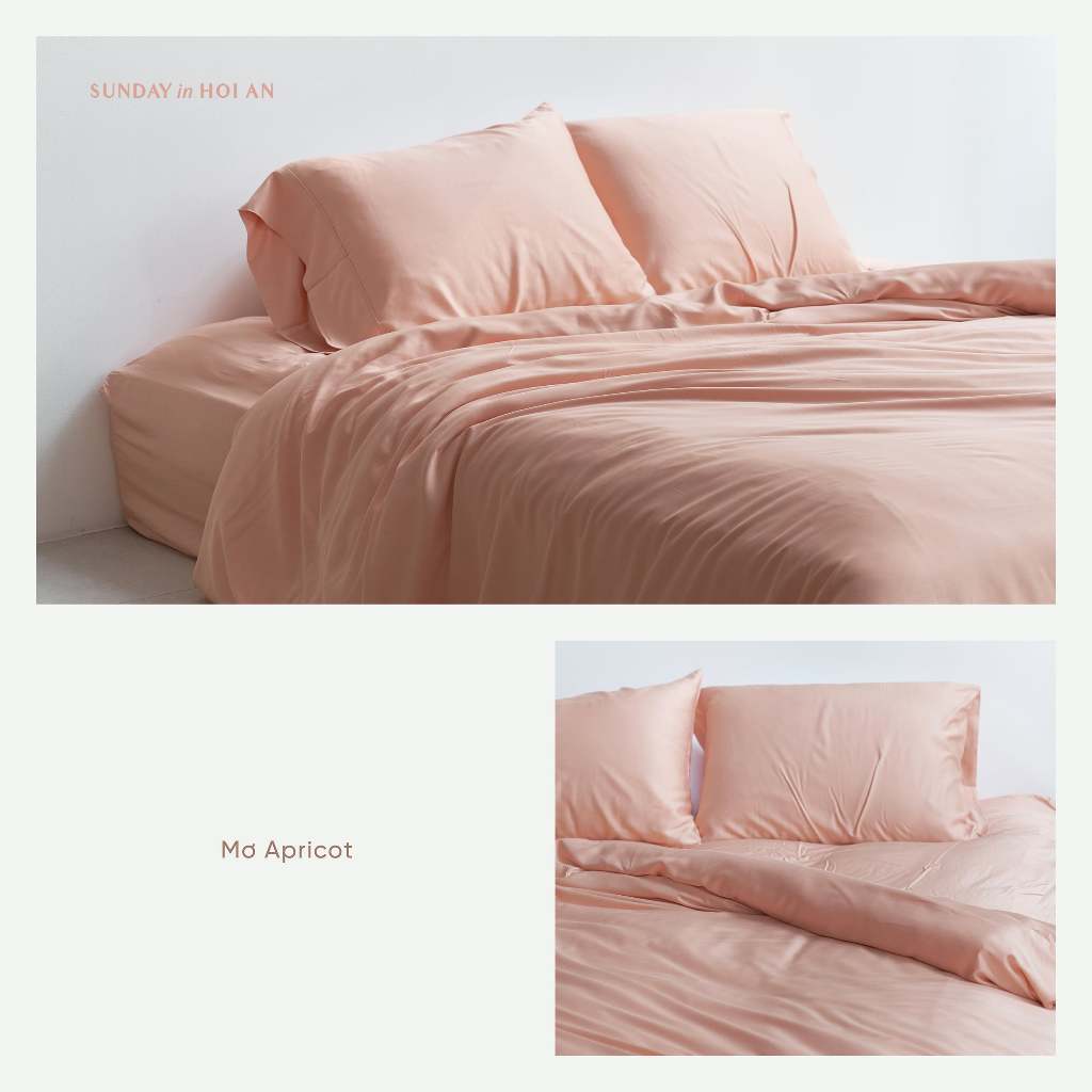 Set 2 Vỏ Gối Sợi Tre Cao Cấp Mềm Mịn Thoáng Mát SUNDAY