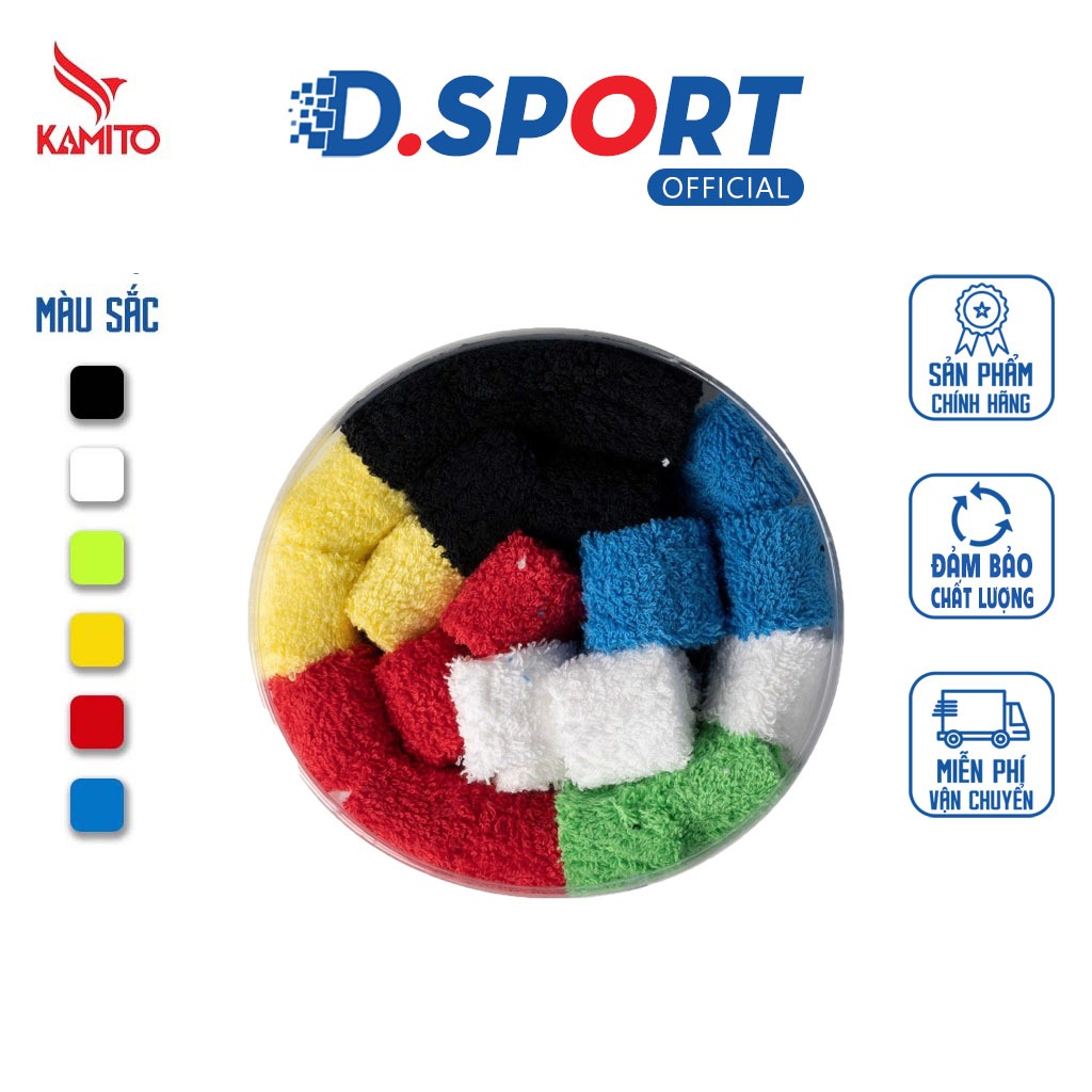 Cuốn Cán Vợt Cầu Lông Kamito Vải Cotton Êm Ái Thấm Hút Mồ Hôi Tốt