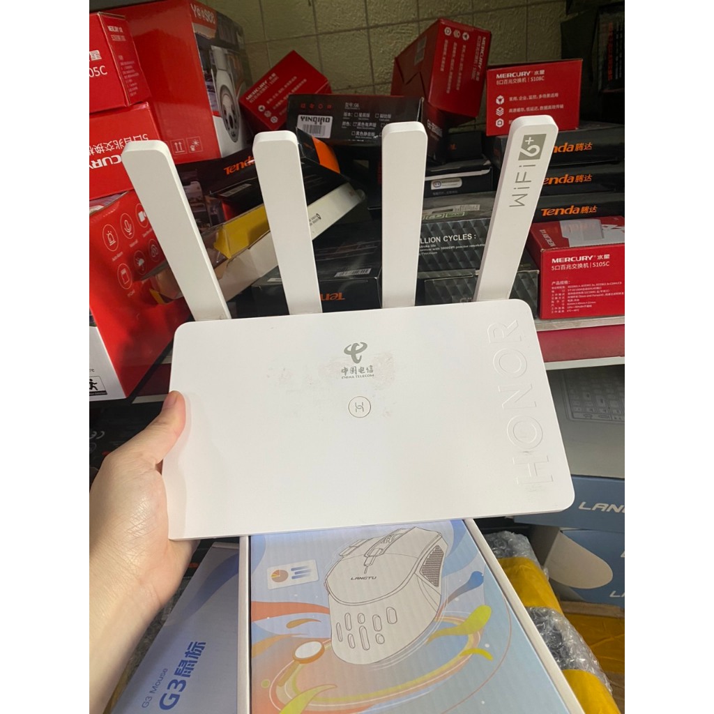 Bộ phát Wifi 6 Huawei AX3 AX3000 đã nạp rom tiếng việt quốc tế