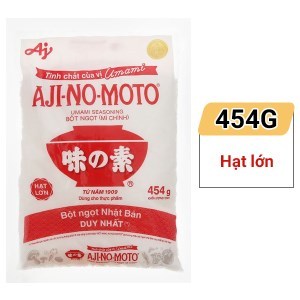 [CHÍNH HÃNG] Bột ngọt/mì chính hạt LỚN Ajinomoto gói 454g (Date mới)