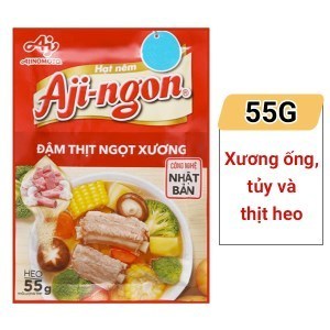 Hạt nêm Aji-ngon vị heo gói 55g