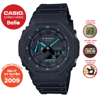 Đồng hồ Nam Dây Nhựa Casio G-Shock GA-2100-1A2DR chính hãng bảo hành 5 năm Pin trọn đời