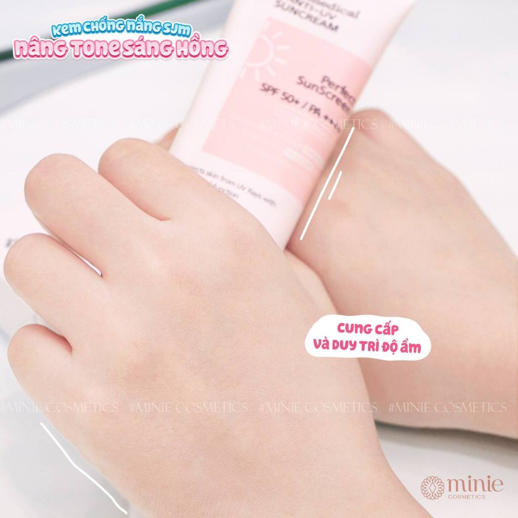 Kem chống nắng SJM Medical Anti UV Perfect SunScreen SPF50+ PA++++ 60ml