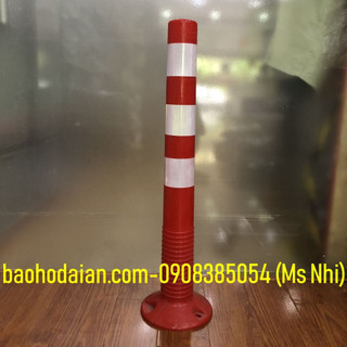 Cọc tiêu chia làn đường giao thông nhựa TPU dẻo tốt GT75A