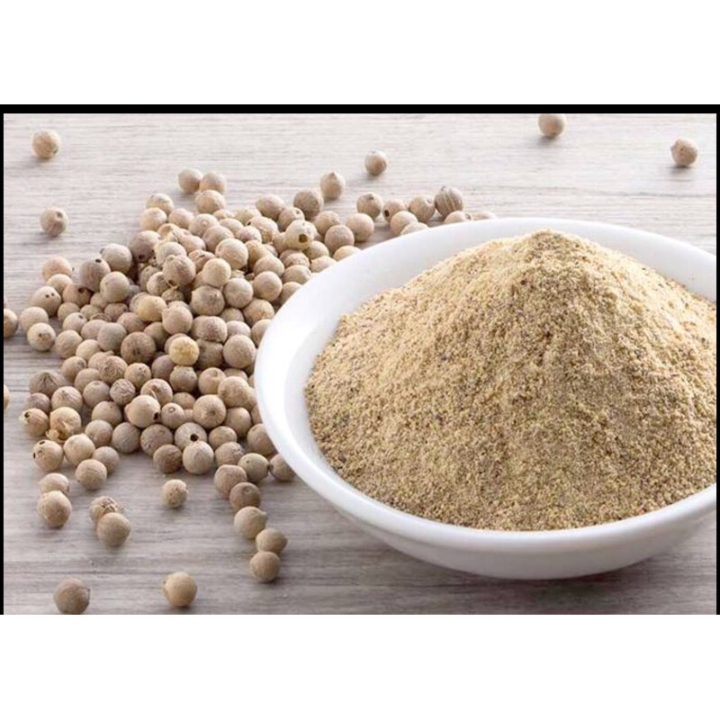 100GRAM HẠT TIÊU SỌ TRẮNG
