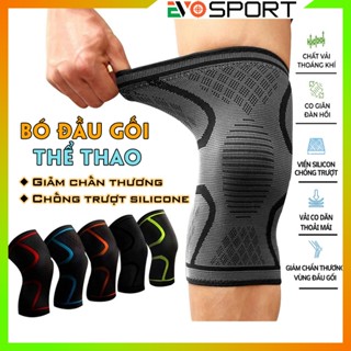 Bó Gối Chống tuột Thể Thao Tránh Chấn Thương Băng Bảo Vệ Đầu Gối Tập Gym Bóng Đá Cầu Lông Bóng Chuyền Bóng Rổ AL7718