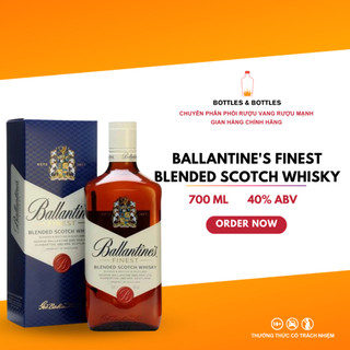 [CHÍNH HÃNG] Rượu Whisky Ballantine's Finest - 700ML - 40%
