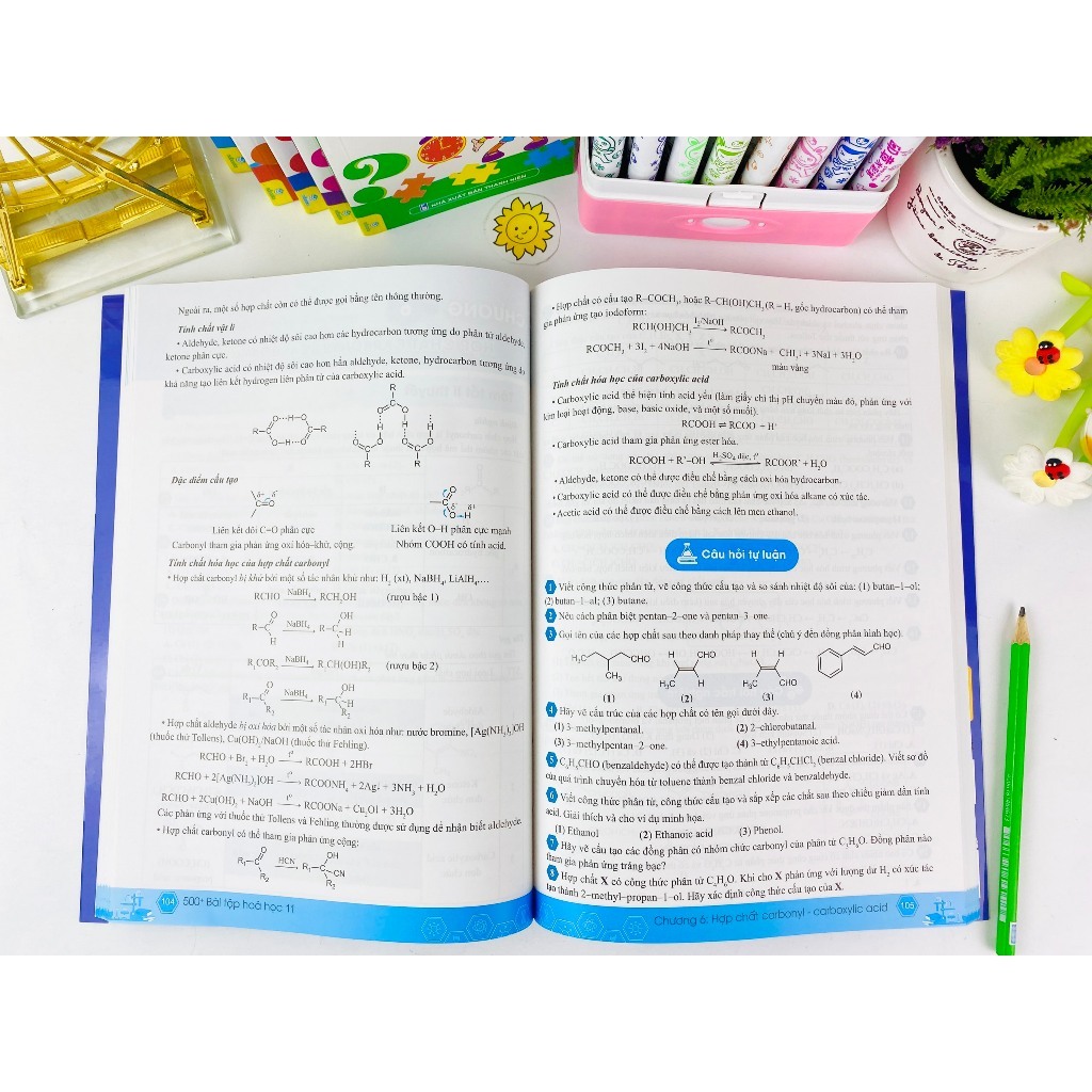 Combo 2 Cuốn Sách 500+ Bài Tập Hóa Học 10 và 11: Kiến thức và Kĩ năng mấu chốt - Theo chương trình GDPT mới