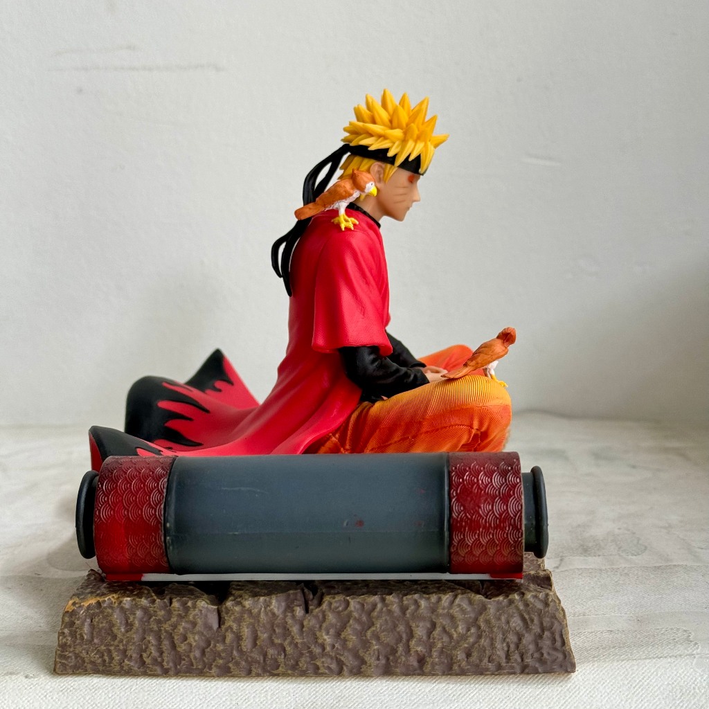 Mô hình nhân vật Naruto hiền nhân dáng ngồi cao 15cm - Naruto sage mode - Naruto Ventus studioF1 sitting mode