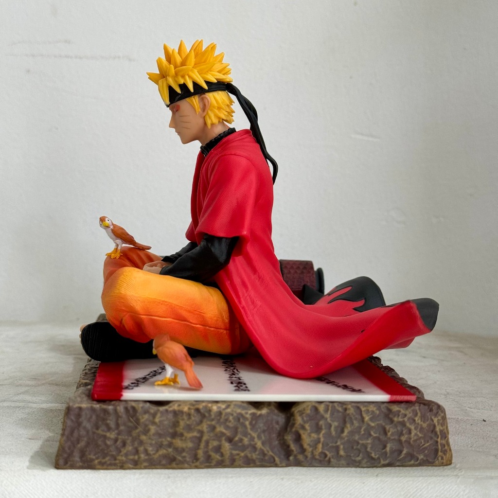Mô hình nhân vật Naruto hiền nhân dáng ngồi cao 15cm - Naruto sage mode - Naruto Ventus studioF1 sitting mode
