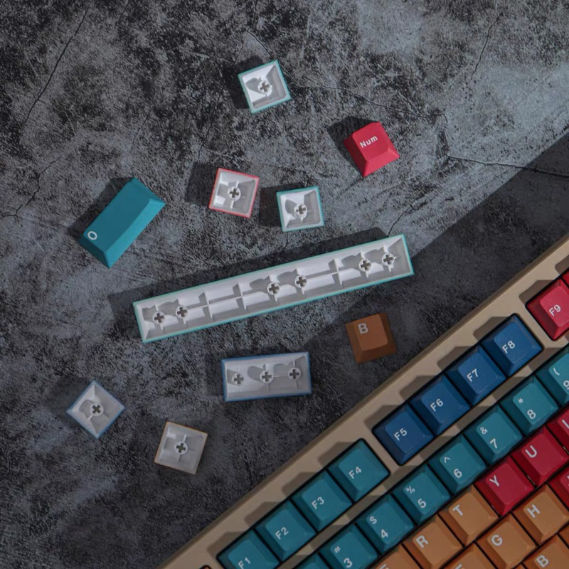Keycap Panels Cherry profile PBT Dyesub nút bàn phím cơ Mitoby Studio