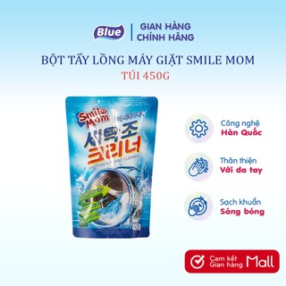 Bột Tẩy Lồng Máy Giặt Siêu Sạch Smile Mom Hàn Quốc túi 450gram
