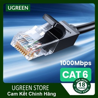 Dây Mạng Lan Cat6, Cáp Mạng Cat6 Chính Hãng Ugreen Nw102 - Tốc Độ Truyền Tải Lên Tới 1000Mps