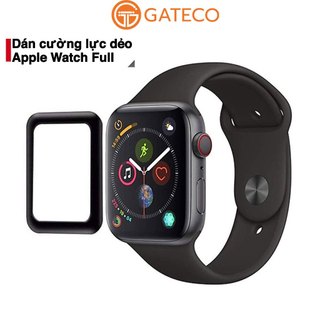 Kính cường lực apple watch size 38 40 42 44 45 49 mm kính full keo màn hình - gateco