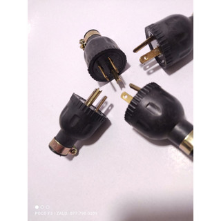 Phích cắm 3 chấu 15A cho máy phát nội địa nhật