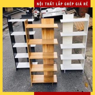 Kệ Gỗ Góc Tường 5 Tầng ⚡ FREESHIP ⚡ Giá Để Đồ Đa Năng, Kệ Trang Trí Tiện Lợi Chịu Lực Tốt