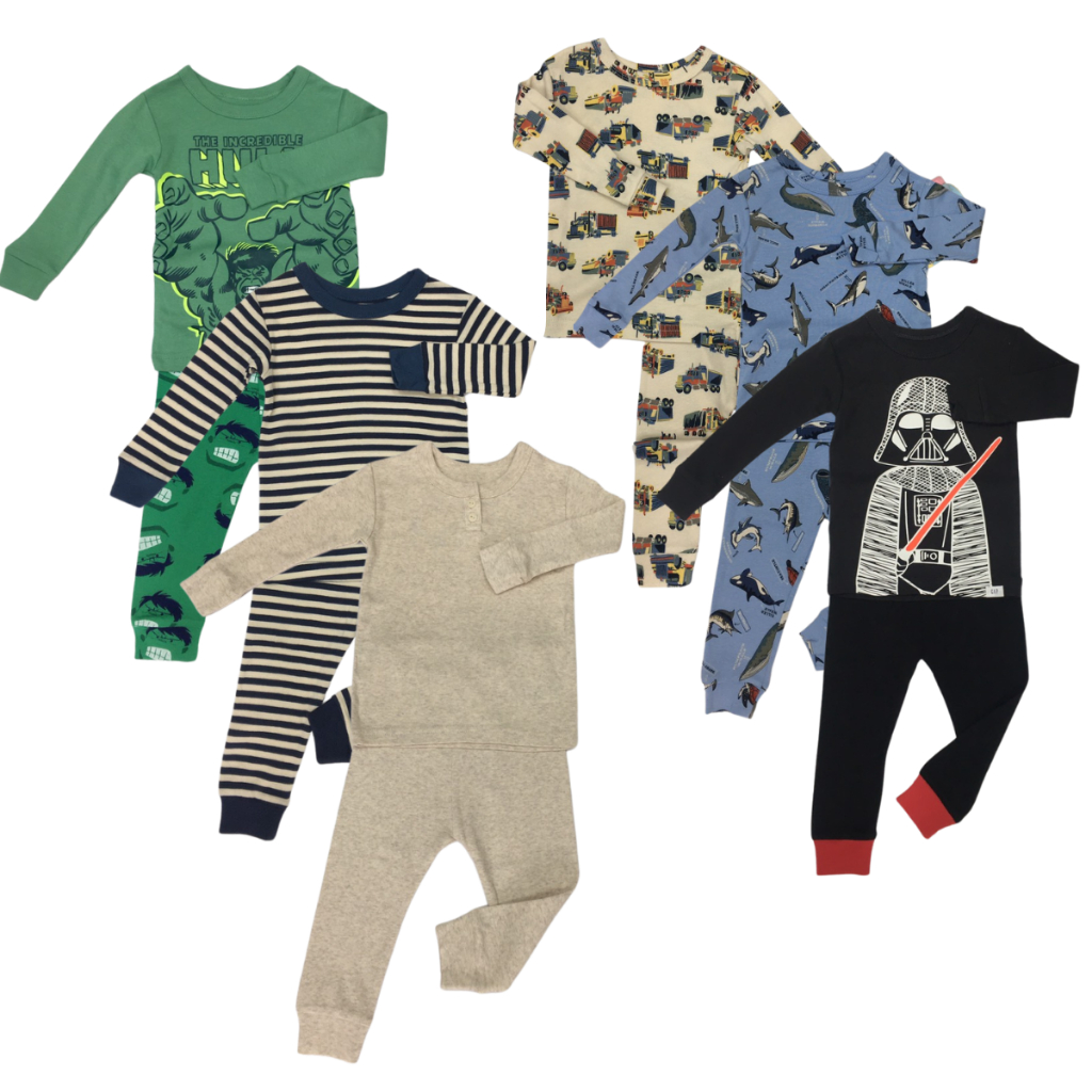 Bộ thu dông dài tay trẻ em, quần áo thun họa tiết đáng yêu cho bé, chất đẹp co giãn tốt