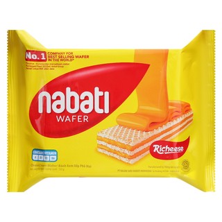 Bánh Kem Xốp Phô Mai Richeese Nabati Cheese Cream Wafer (Gói 50g)