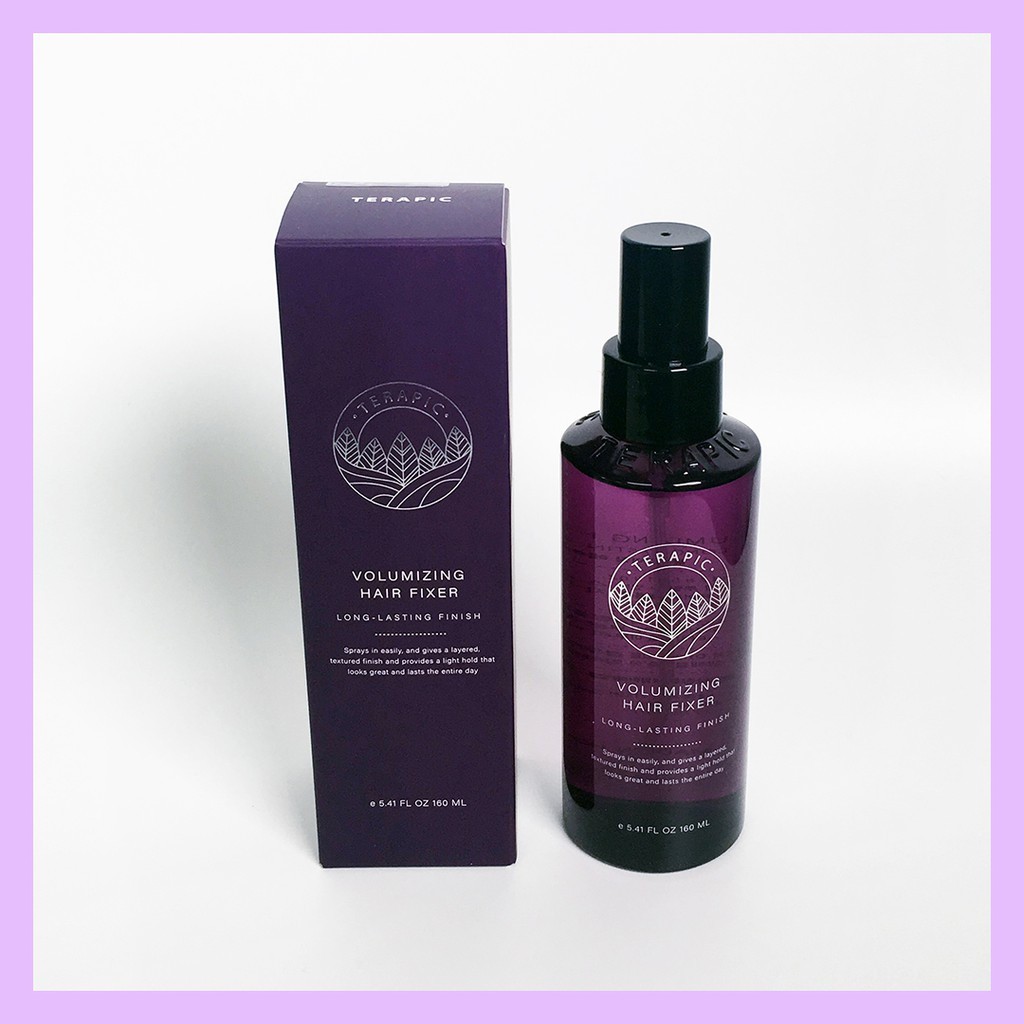 Xịt làm phồng & giữ nếp tóc uốn mềm nhẹ, bồng bềnh cả ngày Terapic Volumizing Hair Fixer 160ml