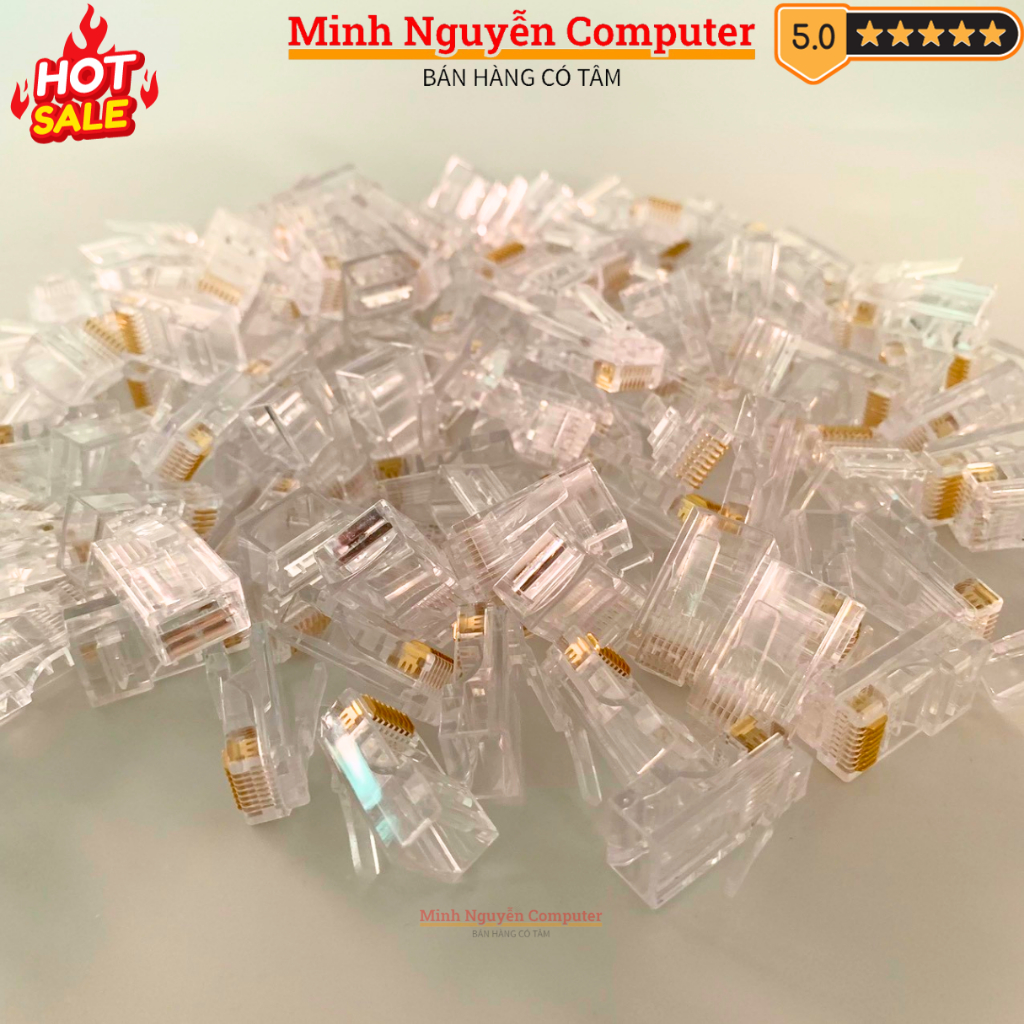 Túi 100 hạt mạng GOLDEN JAPAN RJ45 CAT5