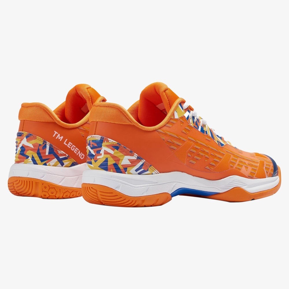 Giày Cầu Lông Kamito TM Legend da High Strip PU nhẹ Giảm Chấn Êm Ái Đế 2 Lớp Cao Su Bám Sân Bền Bỉ Lót Eva