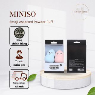 [HÀNG CHÍNH HÃNG] Mút hồ lô Miniso siêu mịn hộp/2 cái