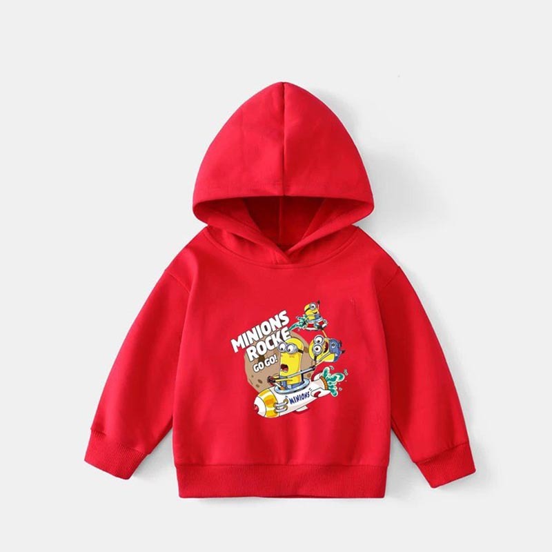 Áo hoodie bé trai bé gái Medokids 2024 áo hoodie cho bé có mũ size 12kg đến 32kg in hình ngộ nghĩnh