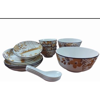 Bộ bát đĩa cao cấp 14 món