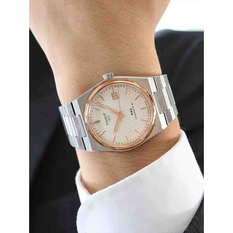 Đồng hồ nam dây thép Tissot PRX Powermatic 80 T137.407.21.031.00