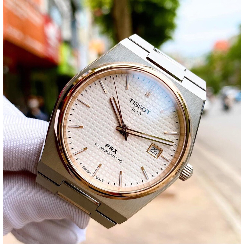 Đồng hồ nam dây thép Tissot PRX Powermatic 80 T137.407.21.031.00