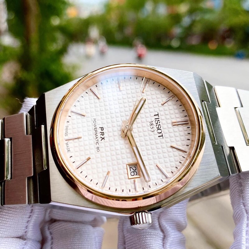 Đồng hồ nam dây thép Tissot PRX Powermatic 80 T137.407.21.031.00